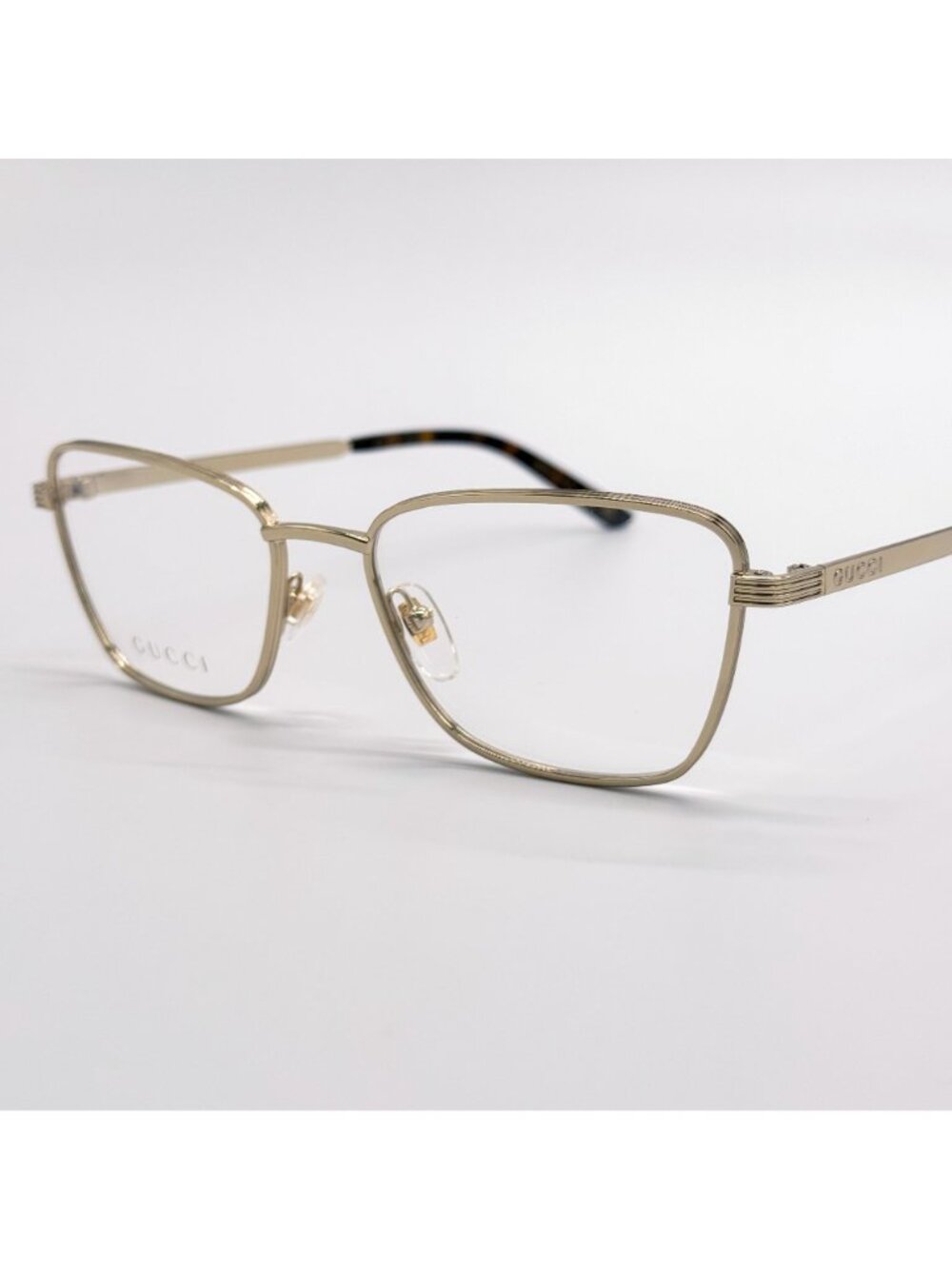 NEW GUCCI EYEGLASSES GG1880O 002 GOLD WOMEN GUCCI EYEWEAR - Picture 7 of 10